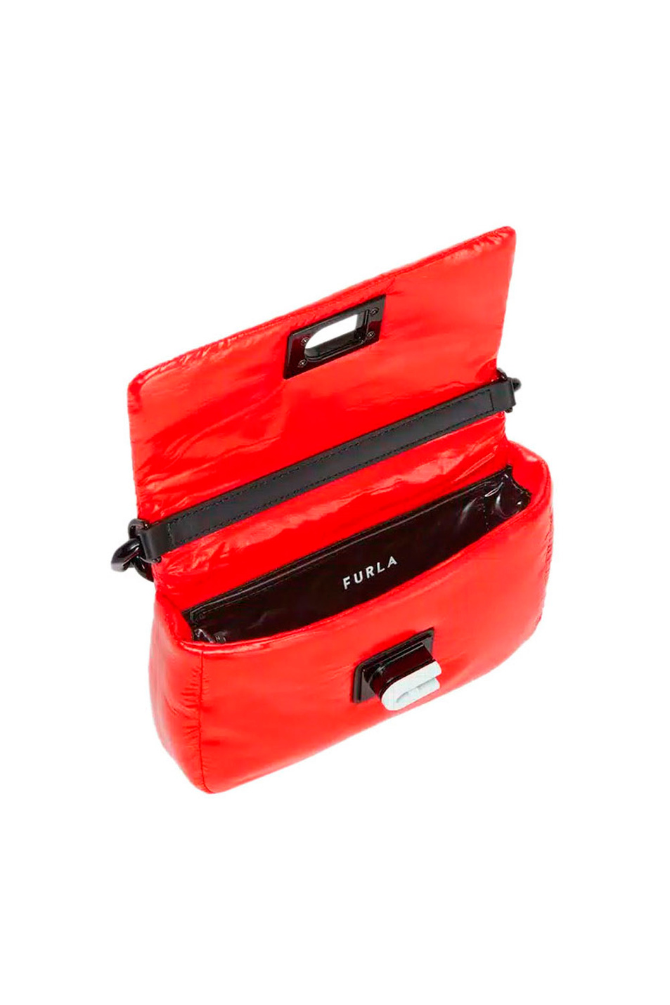 Женский Furla Сумка FURLA 1927 SOFT MINI из блестящего нейлона (цвет ), артикул WB00769-BX1199 | Фото 4