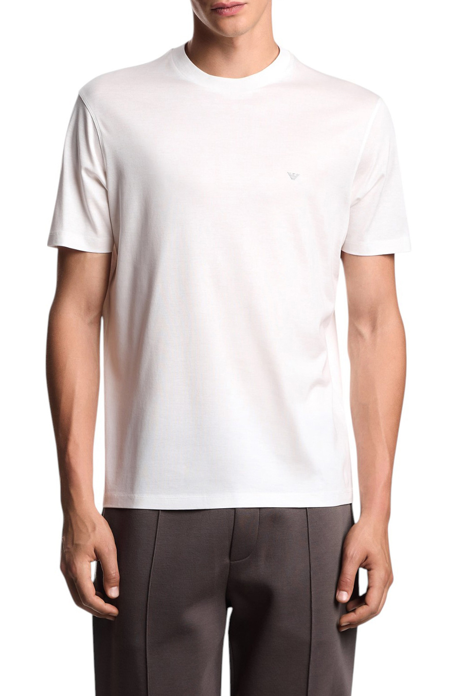 Мужской Emporio Armani Футболка с логотипом (цвет ), артикул EM003137-AF10761 | Фото 3