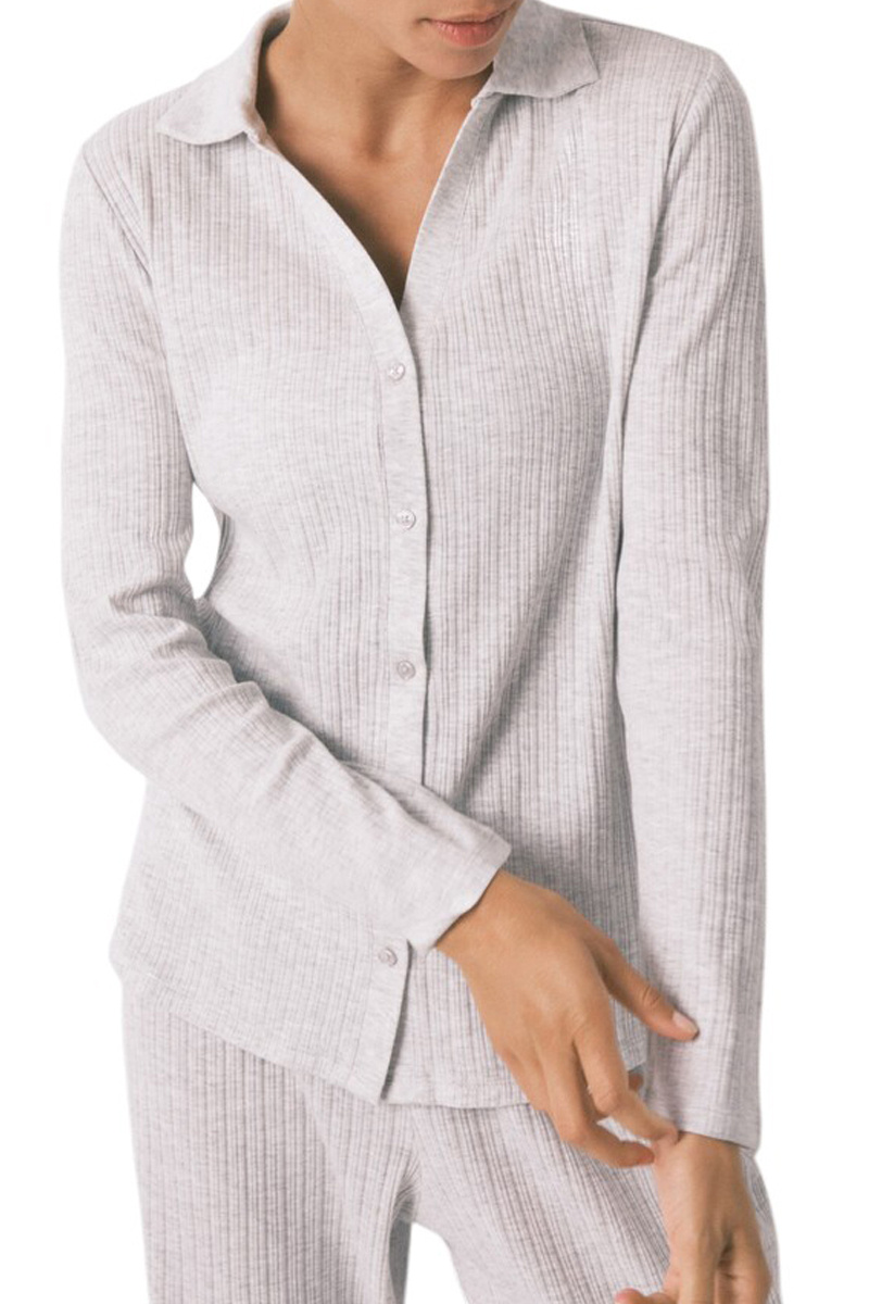 Костюм домашний в рубчик|Основной цвет:Серый Женский Women'secret Костюм домашний в рубчик (цвет ), артикул 4752530 | Фото 3
