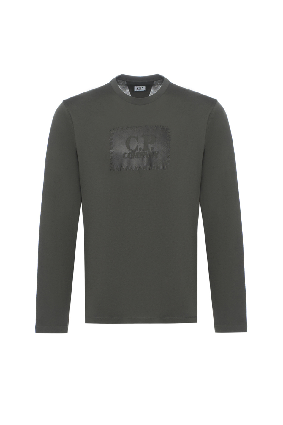 Мужской C.P. Company Лонгслив из натурального хлопка (цвет ), артикул 19CMTS724A005100W | Фото 1