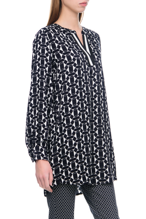 Gerry Weber Удлиненная блузка с принтом ( цвет), артикул 965017-31526 | Фото 5