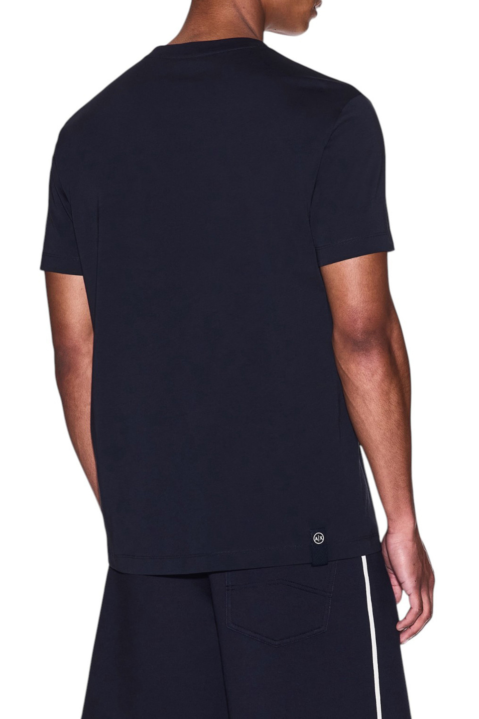 Мужской Armani Exchange Футболка из хлопка с логотипом (цвет ), артикул XM001853-AF10356 | Фото 4