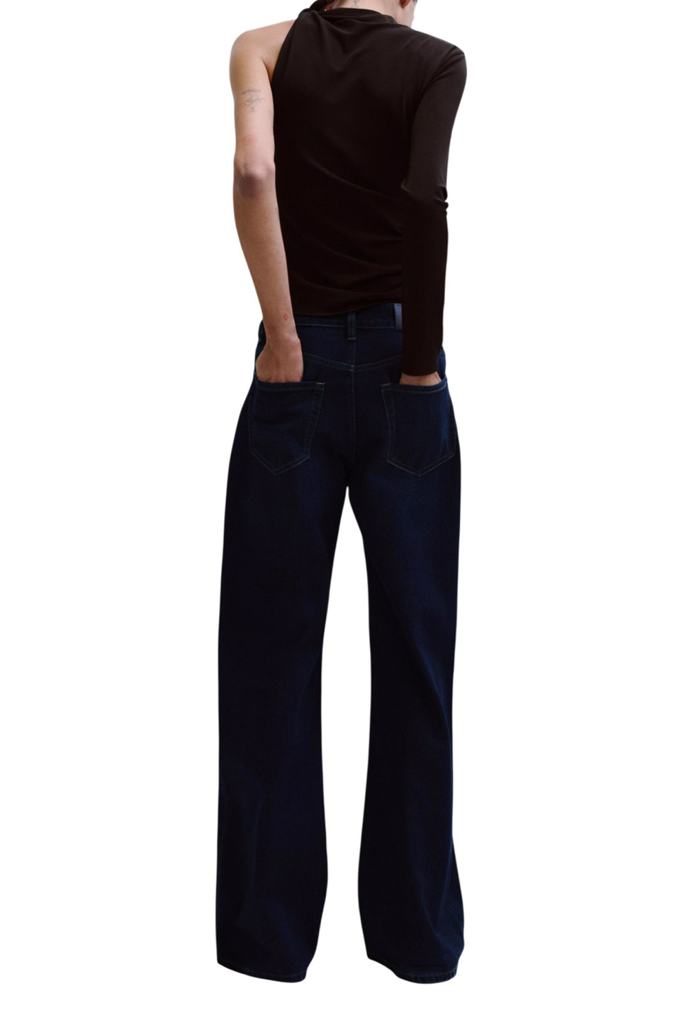 Женский Mango Джинсы THEA из хлопка (цвет ), артикул 27063302 | Фото 3