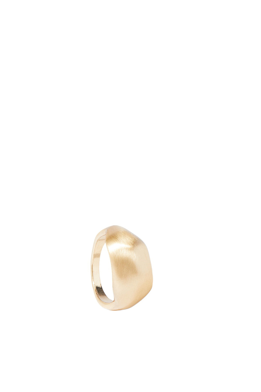 Кольцо однотонное|Основной цвет:Золотой|Артикул:211630 | Фото 1