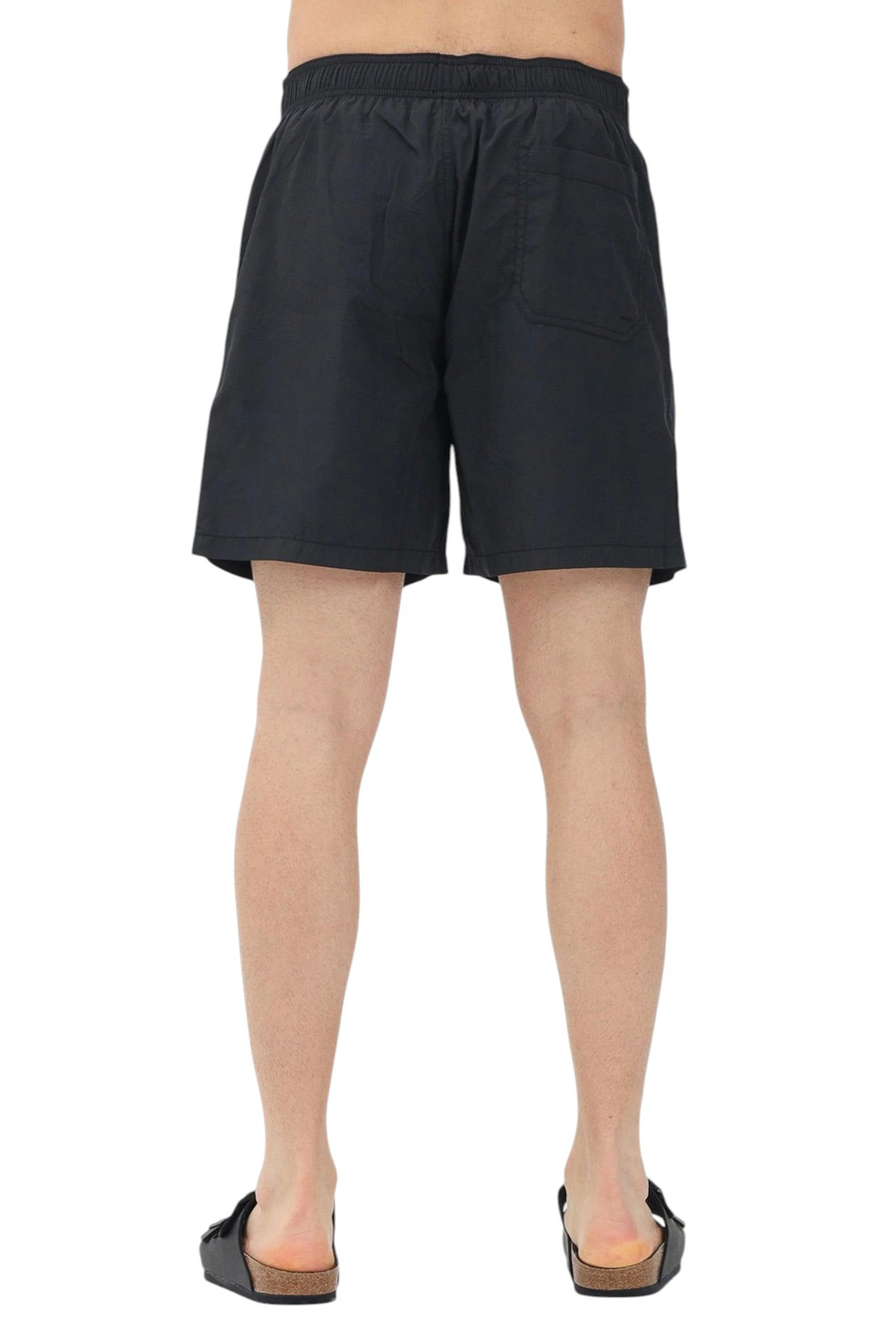 Мужской Armani Exchange Шорты купальные однотонные (цвет ), артикул XM000812-AF13556 | Фото 4