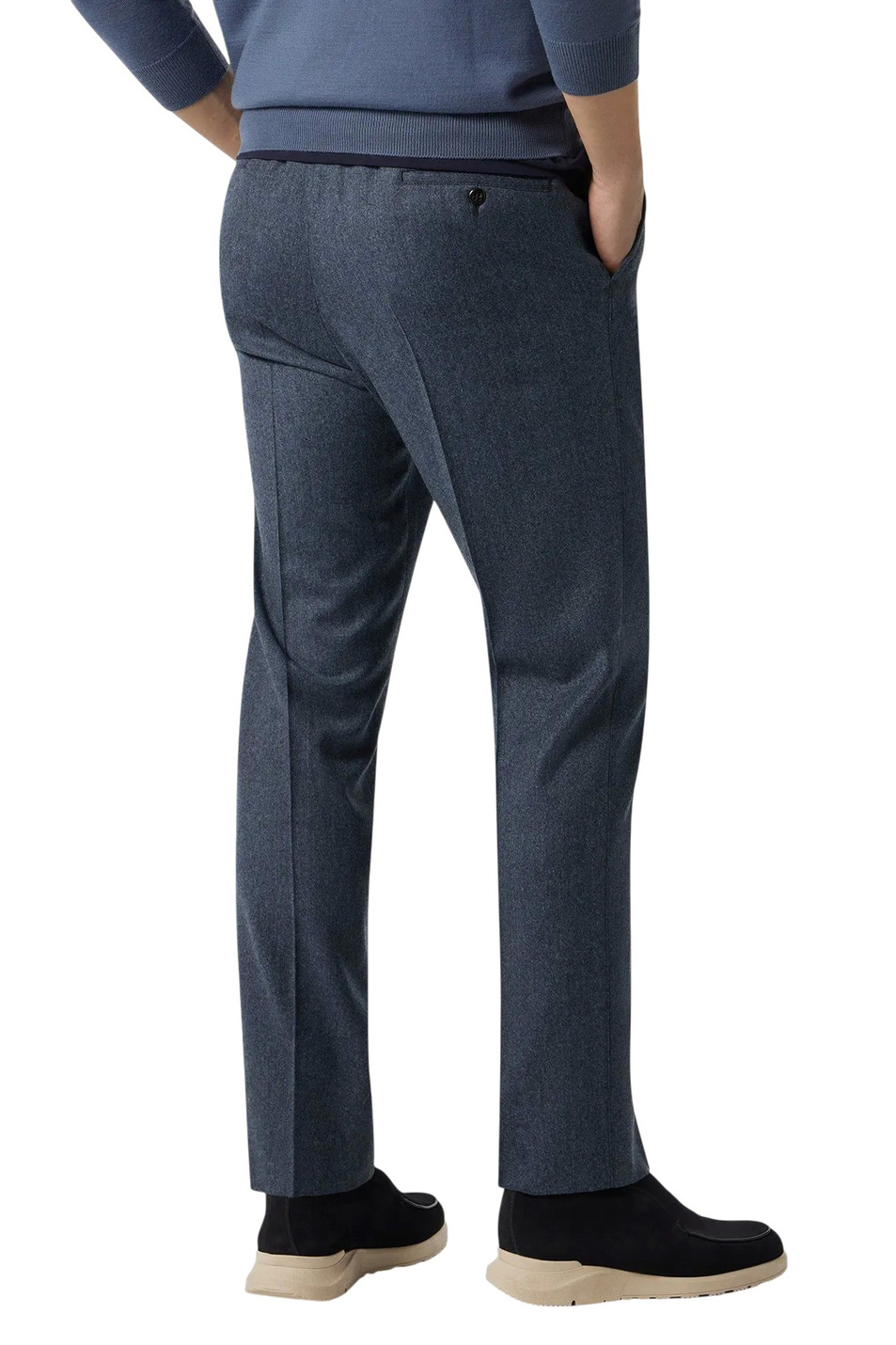 Мужской Corneliani Брюки из шерсти (цвет ), артикул 264706-2618400 | Фото 5