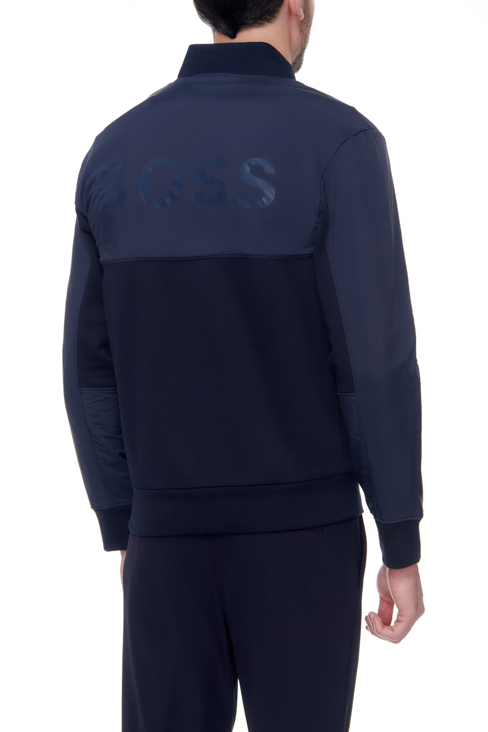BOSS Толстовка Skiles на молнии с логотипом на спине (цвет ), артикул 50452389 | Фото 5