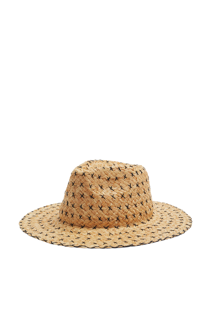 Шляпа из рафии|Основной цвет:Разноцветный|Артикул:205914 | Фото 1