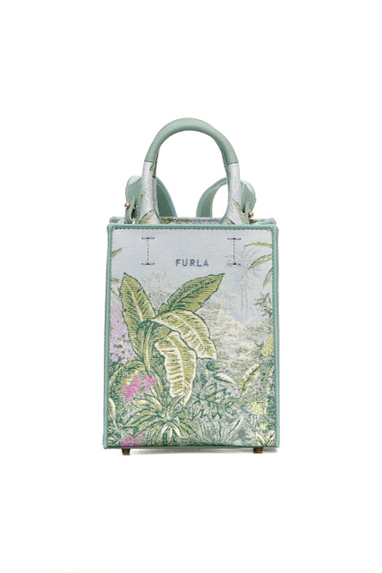 Сумка-тоут FURLA OPPORTUNITY MINI|Основной цвет:Зеленый|Артикул:WB00831-BX1645 | Фото 1