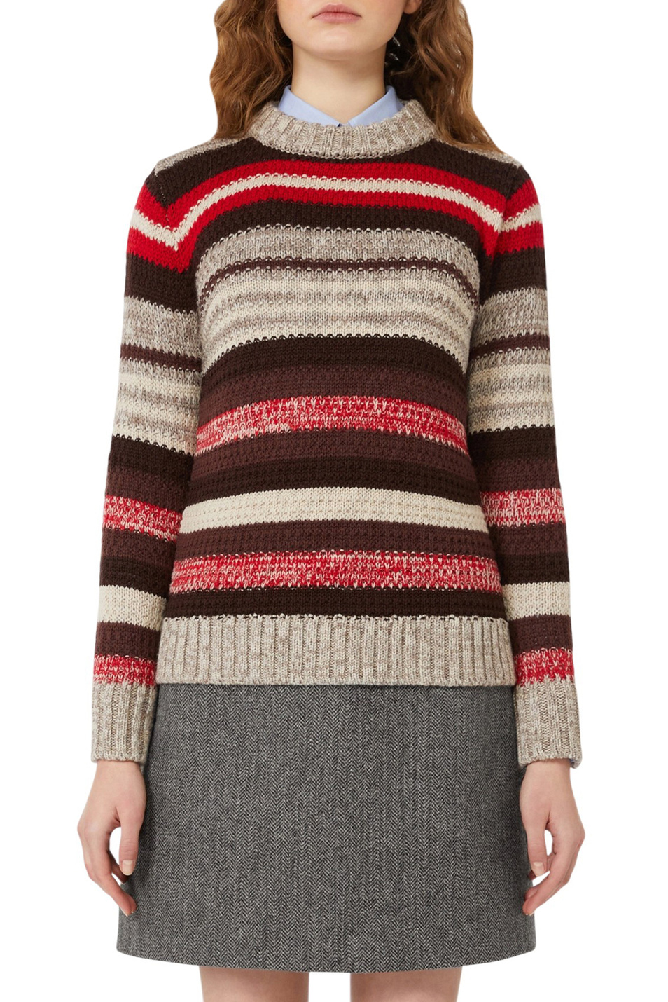 Женский Weekend Max Mara Джемпер ILDE из шерсти (цвет ), артикул 2525366232 | Фото 3