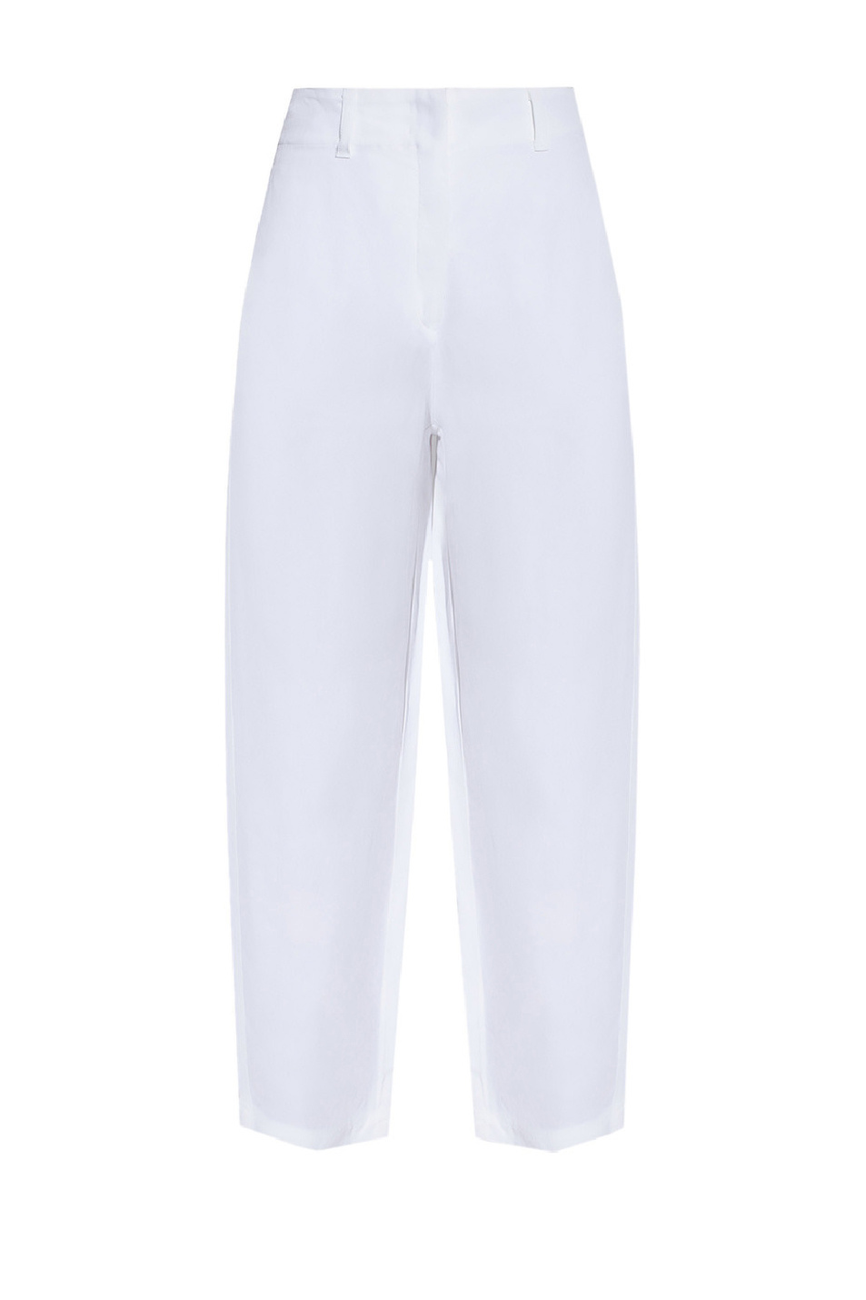Emporio Armani женские брюки однотонные белый цвет, размер 40, 44, цена ...