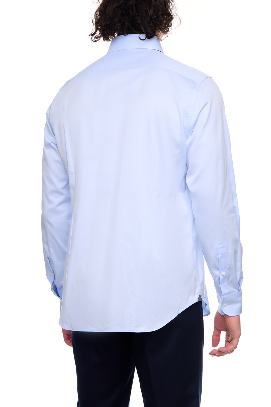 Мужской Corneliani Рубашка из натурального хлопка (цвет ), артикул 91P100-3111631 | Фото 4