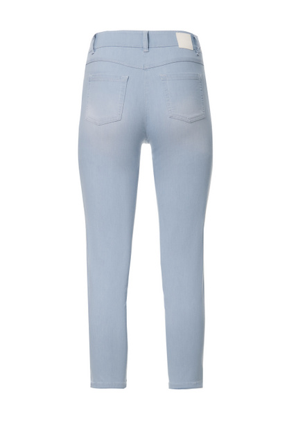 Укороченные джинсы из эластичного денима|Основной цвет:Голубой|Артикул:92335-67813-Best4me 7/8 | Фото 2