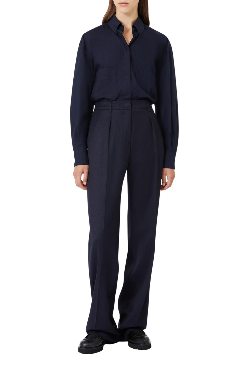 Женский Max Mara Брюки CANNES из шерсти (цвет ), артикул 2521136032 | Фото 2