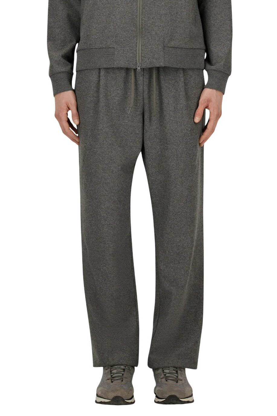 Брюки с эластичным поясом|Основной цвет:Серый Мужской Herno Брюки с эластичным поясом (цвет ), артикул PT000154U-56034 | Фото 4