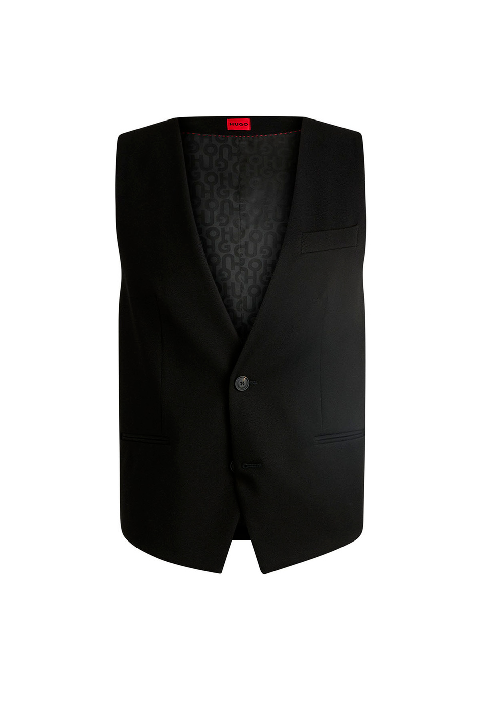 Жилет свободного кроя|Основной цвет:Черный Женский HUGO Жилет свободного кроя (цвет ), артикул 50519464 | Фото 1