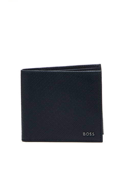 BOSS Бумажник из итальянской кожи с тиснением в виде монограммы ( цвет), артикул 50475698 | Фото 1