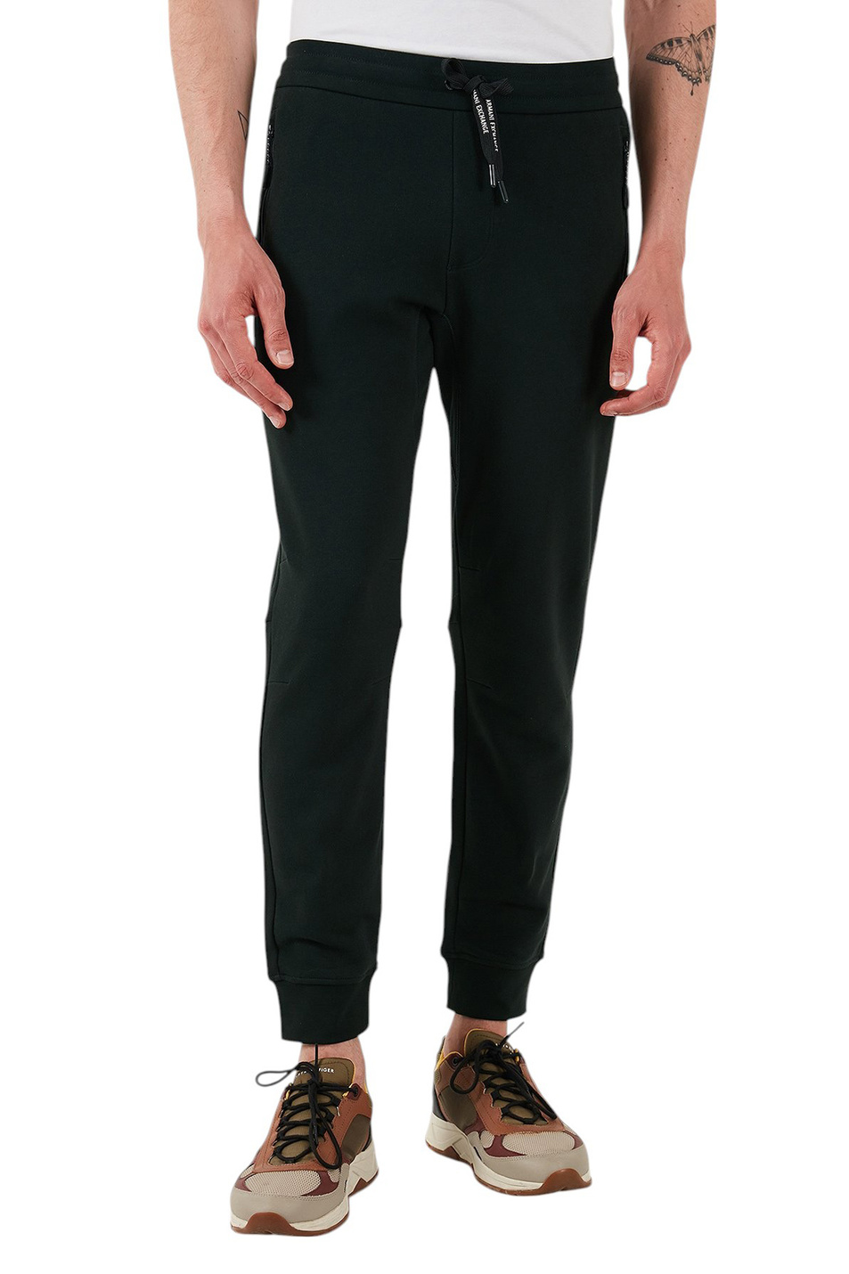 Мужской Armani Exchange Брюки из хлопка (цвет ), артикул 8NZP73-ZJKRZ | Фото 4
