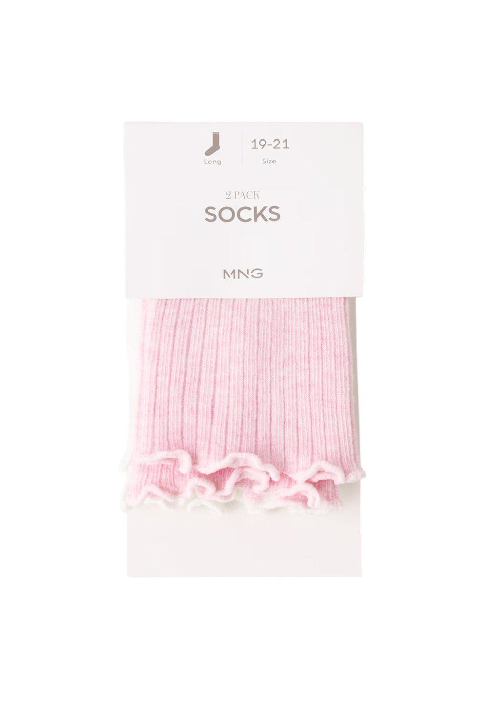 Девочкам Mango Kids Носки RIBSHORT в комплекте из 2 пар (цвет ), артикул 27053737 | Фото 2