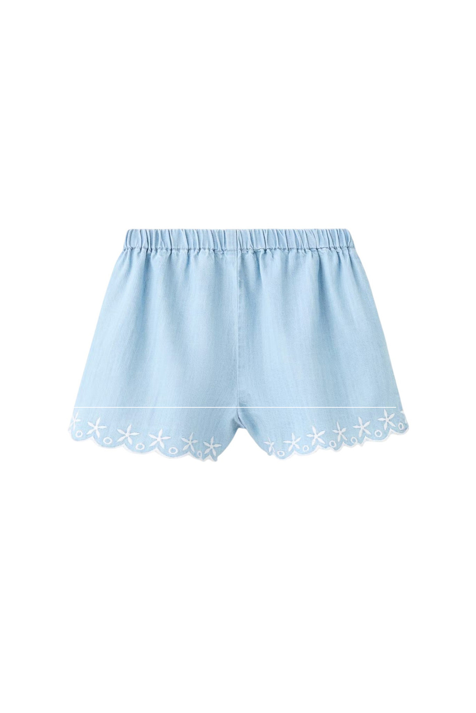 Малышкам девочкам Mango Kids Шорты TENCISET с вышивкой (цвет ), артикул 27078659 | Фото 2