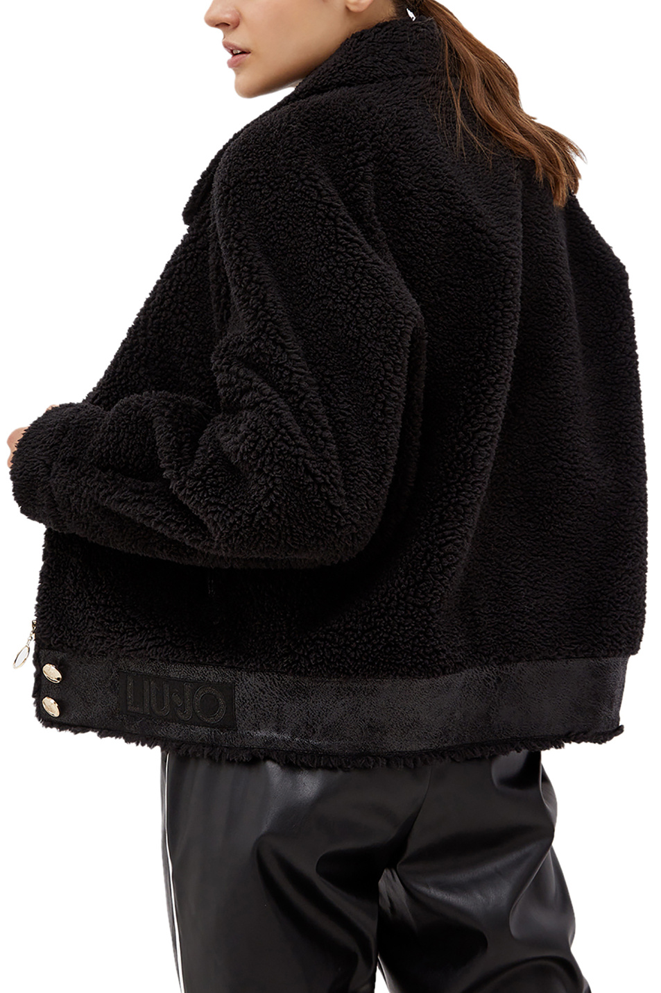 Liu Jo Меховая куртка на молнии и кнопках (цвет ), артикул TF1041E0735 | Фото 4
