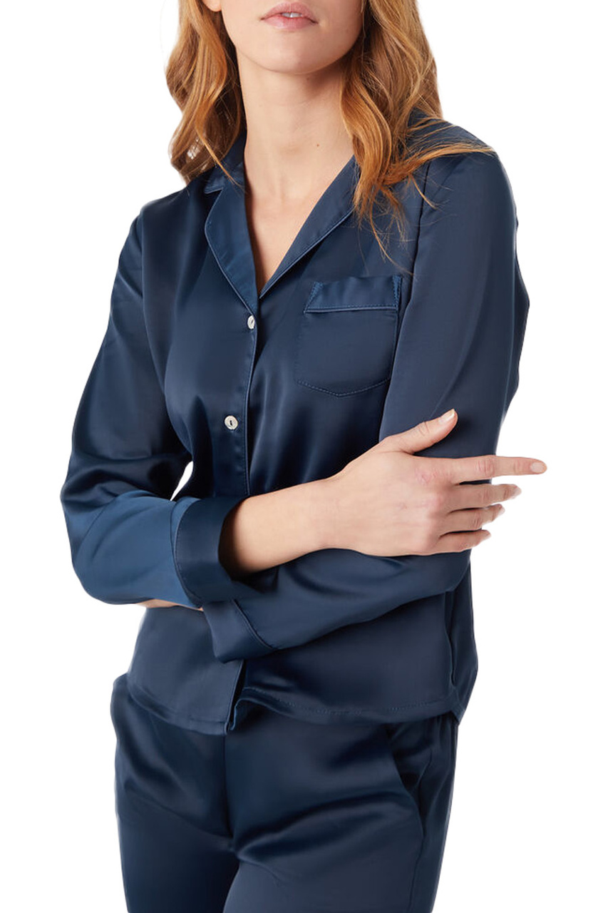 Однотонная рубашка CATWALK|Основной цвет:Синий|Артикул:6537999 | Фото 1