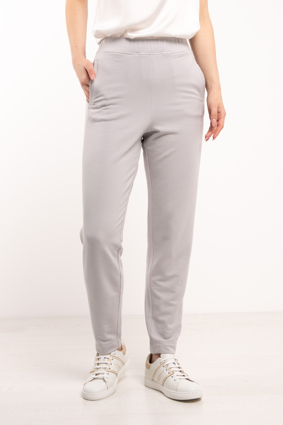 Женский Max Mara Брюки OTTANTA из эластичной вискозы (цвет ), артикул 37861006 | Фото 5