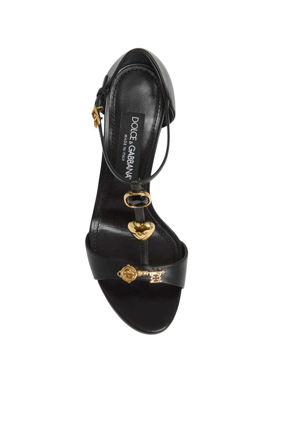 Женский Dolce & Gabbana Босоножки d'Orsay из натуральной кожи (цвет ), артикул CR1905-AO033 | Фото 3