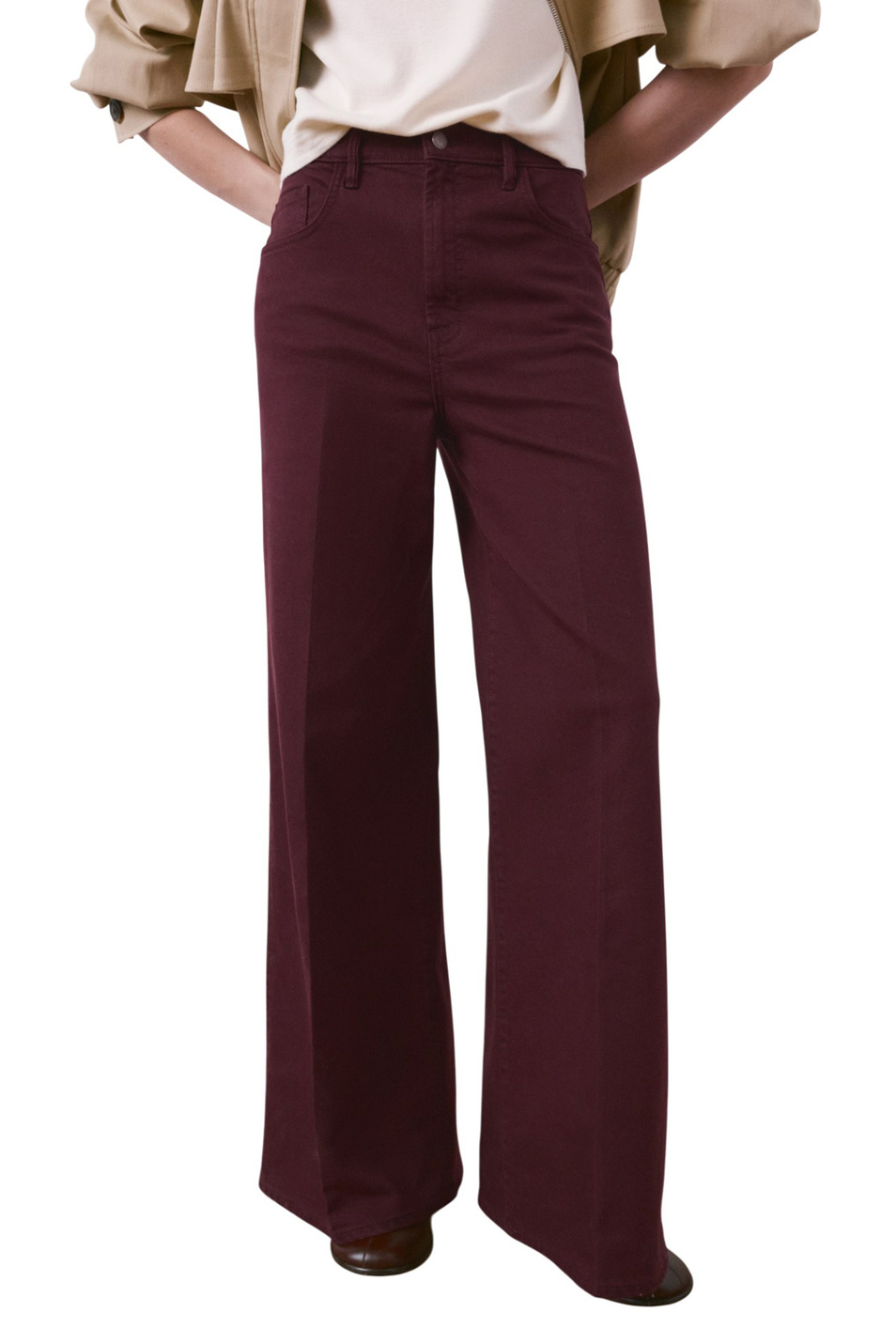 Женский Mango Джинсы ELISE широкого кроя (цвет ), артикул 27074096 | Фото 3