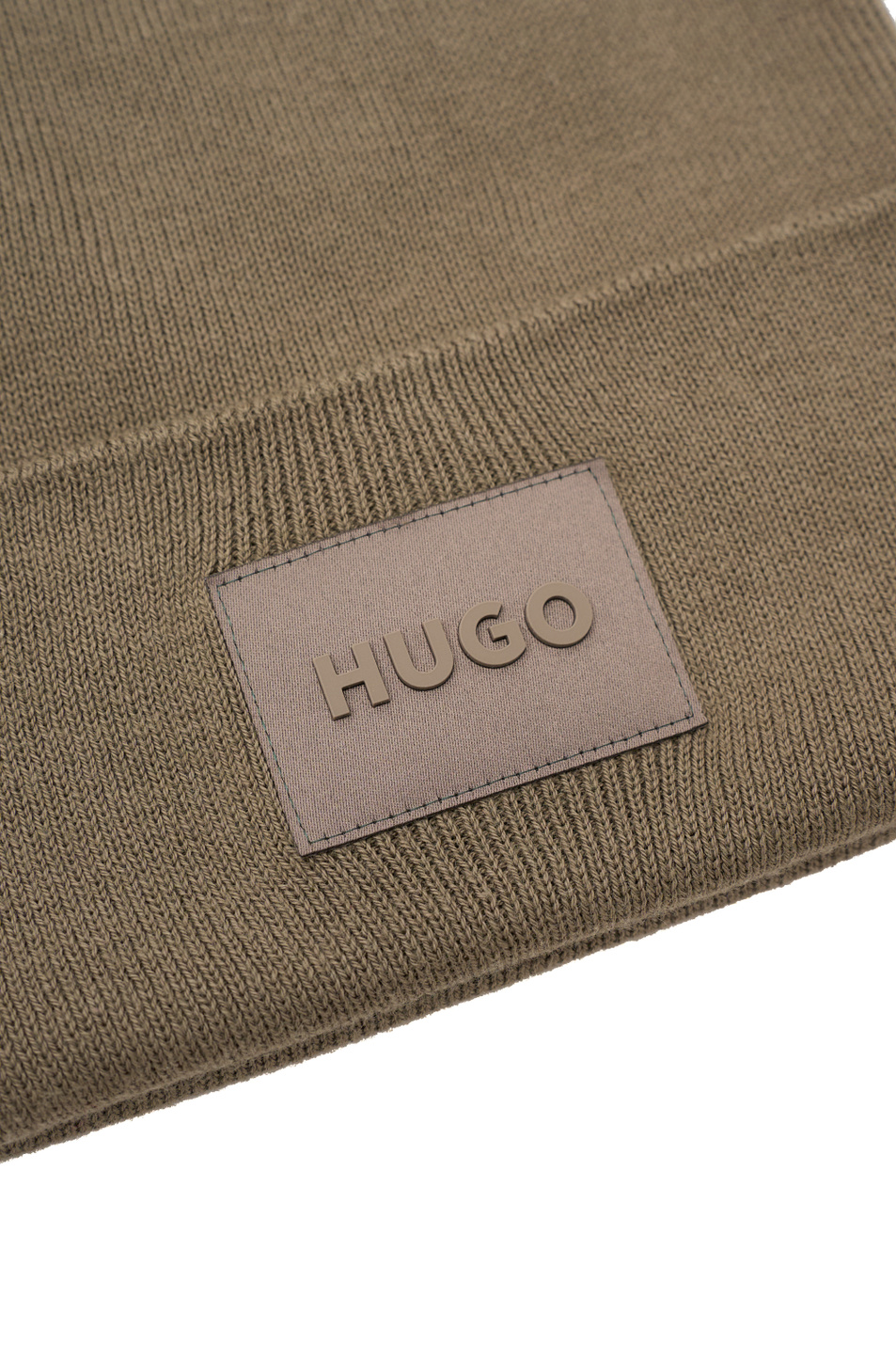 Шапка Xevon из хлопка|Основной цвет:Хаки Мужской HUGO Шапка Xevon из хлопка (цвет ), артикул 50551508 | Фото 2