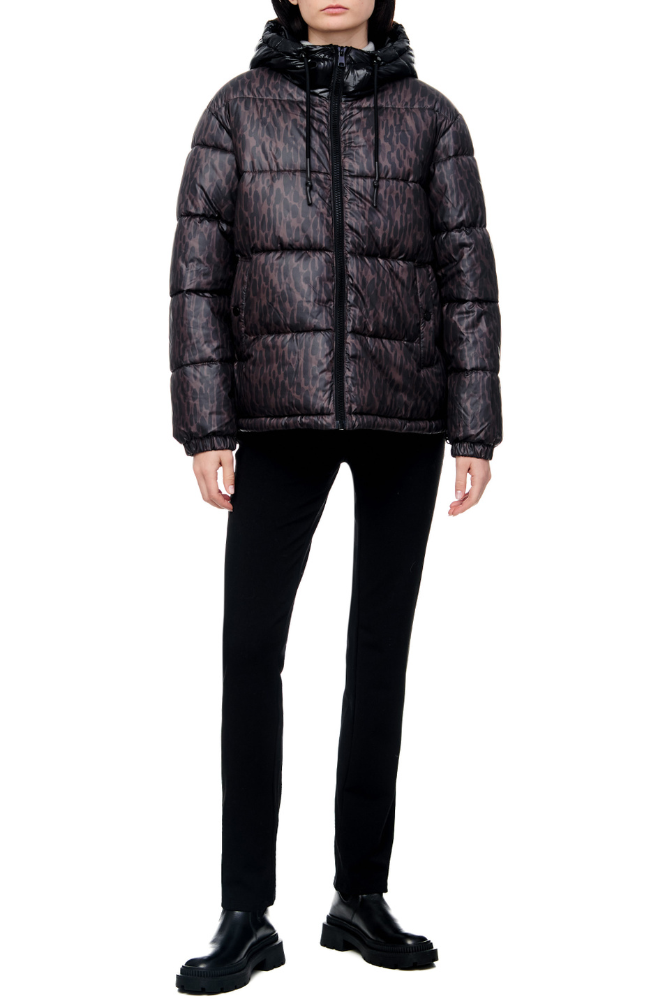 Женский Gerry Weber Стеганая куртка с принтом (цвет ), артикул 850226-31020 | Фото 3