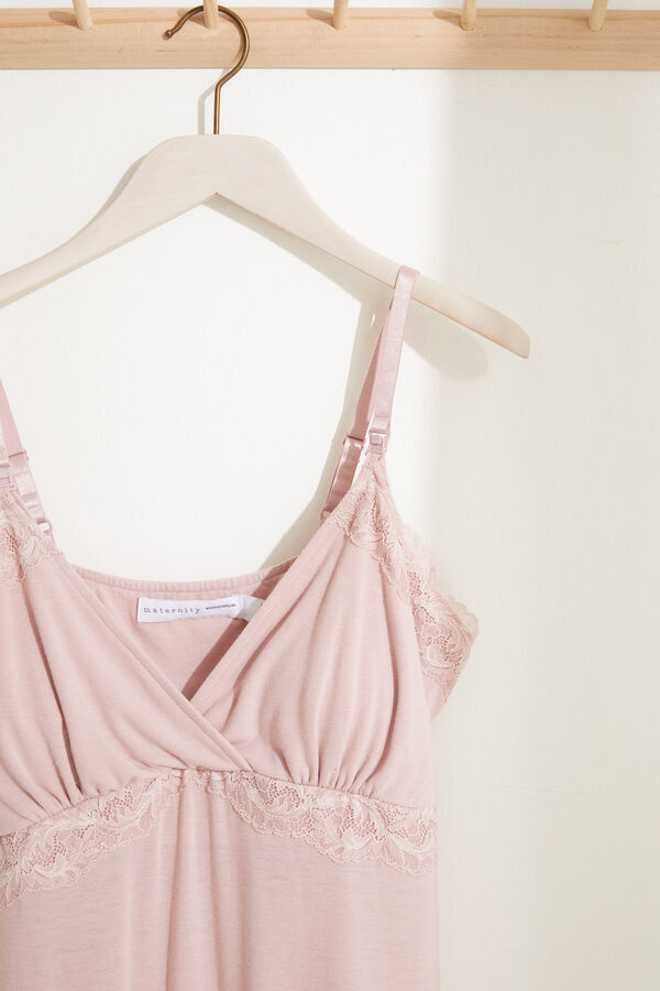 Women'secret Ночная сорочка для беременных с розовым кружевом (цвет ), артикул 3639223 | Фото 3