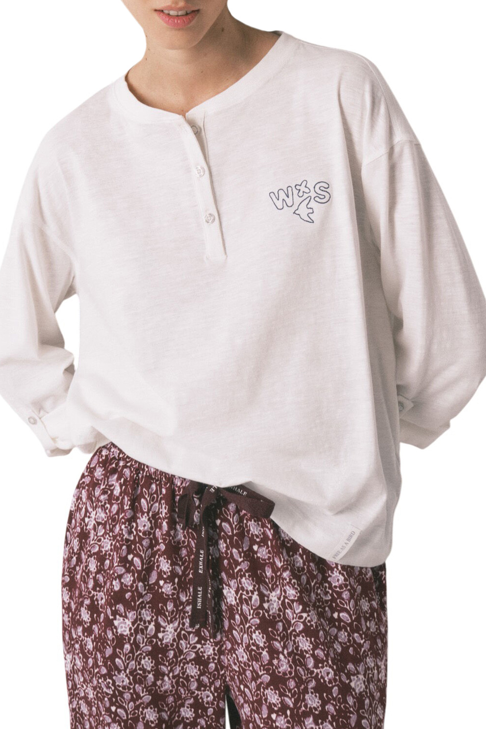 Женский Women'secret Лонгслив из хлопка (цвет ), артикул 3273281 | Фото 3