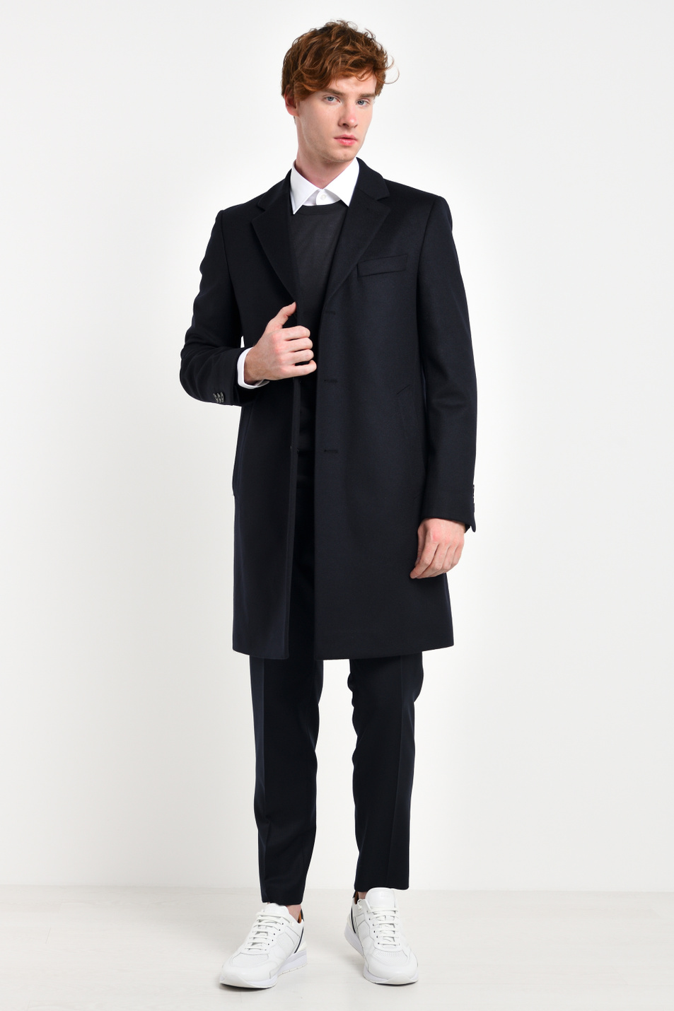 BOSS Пальто Nye из натуральной шерсти с добавлением кашемира (цвет ), артикул 50438689 | Фото 2