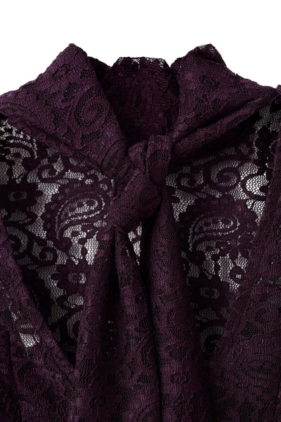 Женский Mango Блузка XGRACE кружевная (цвет ), артикул 17039112 | Фото 4