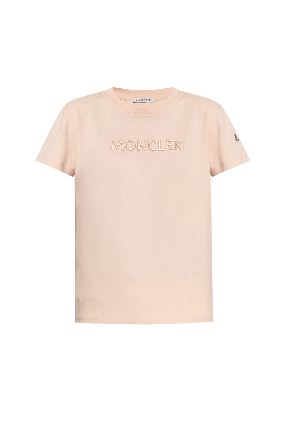 Женский Moncler Футболка из хлопка (цвет ), артикул K20938C00012-89AUO | Фото 1