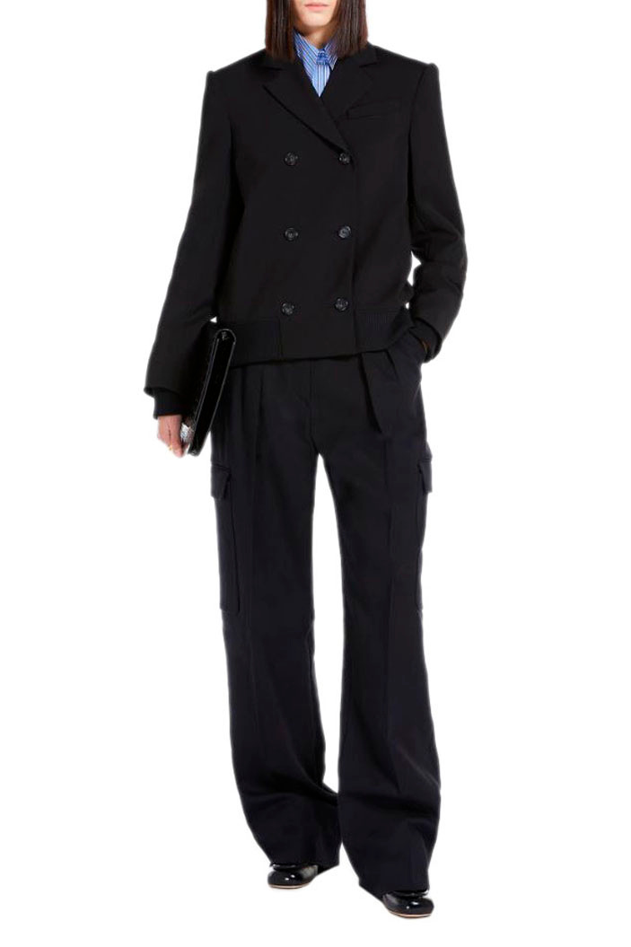 Женский Sportmax Жакет FASCIA из натуральной шерсти (цвет ), артикул 2320460239 | Фото 2