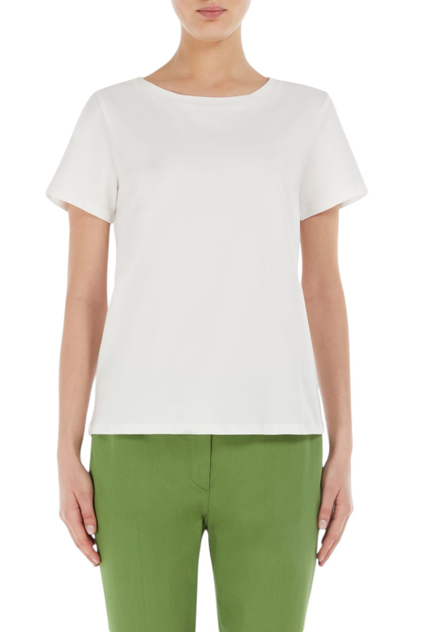 Женский Weekend Max Mara Водолазка MULTIF из эластчиного хлопка (цвет ), артикул 2515971022 | Фото 3
