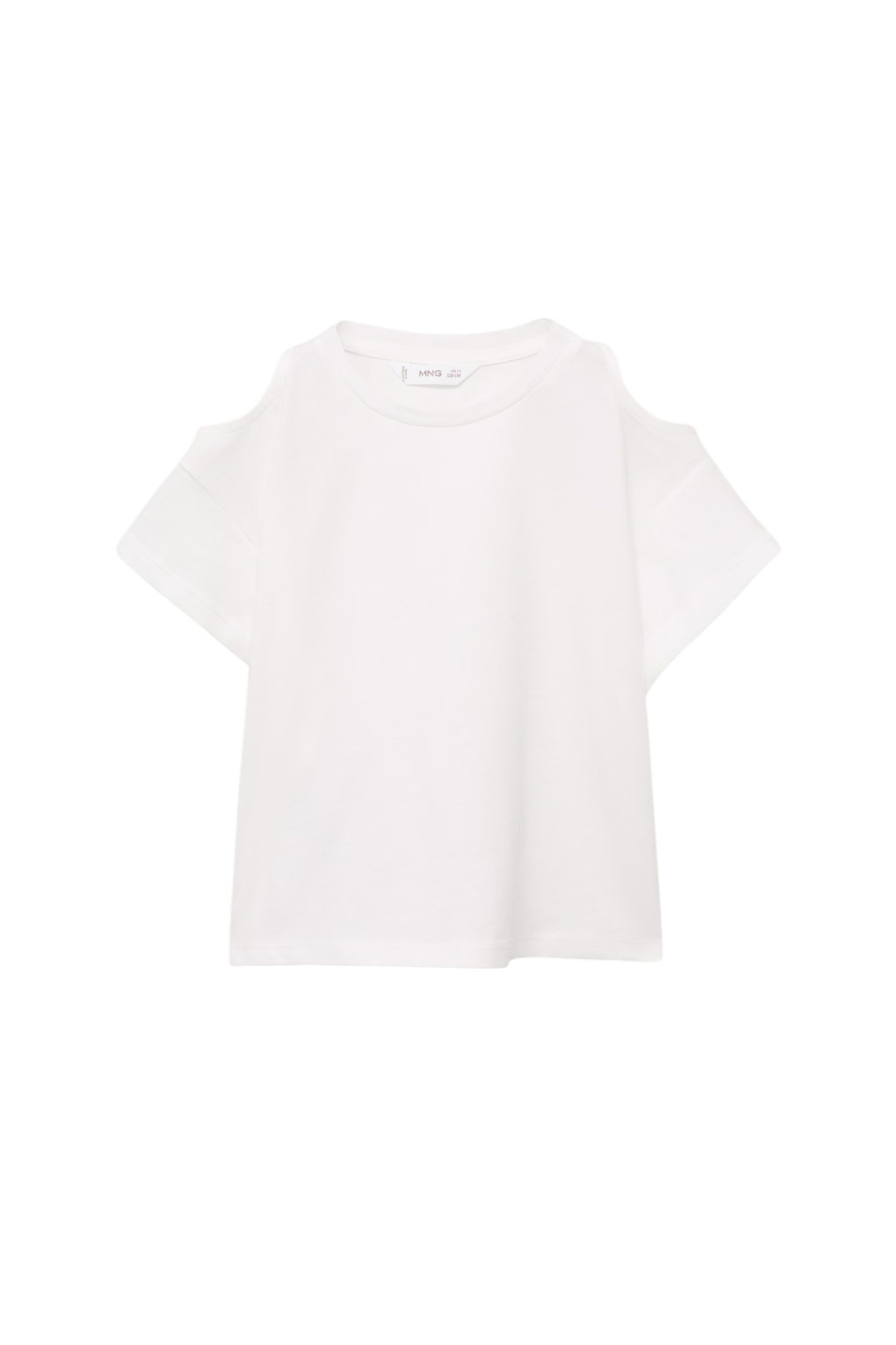 Девочкам Mango Kids Футболка CUTOUTL с вырезом (цвет ), артикул 87006354 | Фото 1