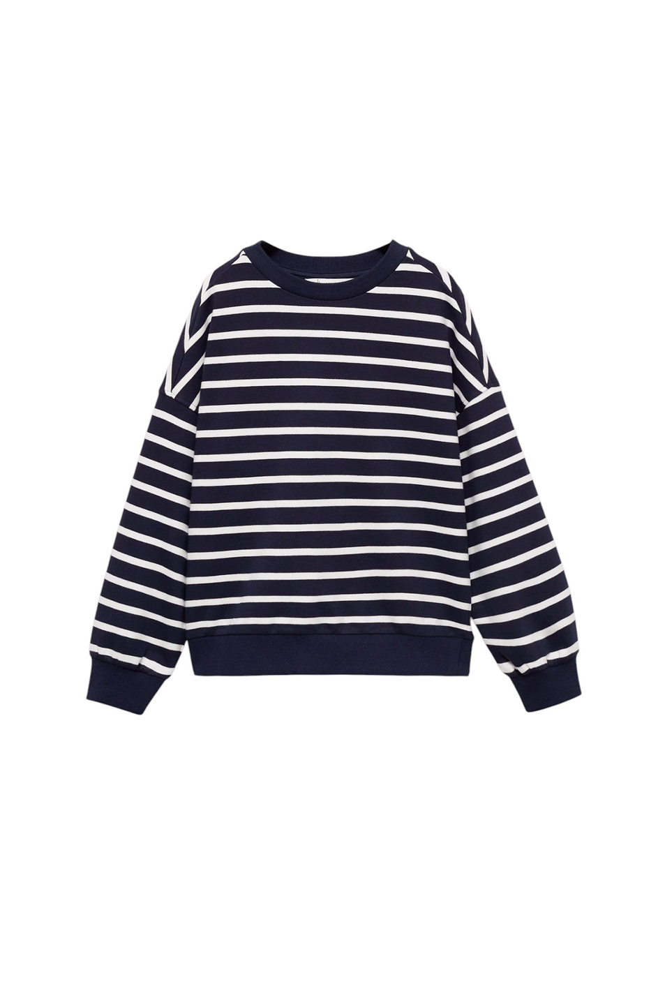 Девочкам Mango Kids Свитшот TRENDY в полоску (цвет ), артикул 87093642 | Фото 1