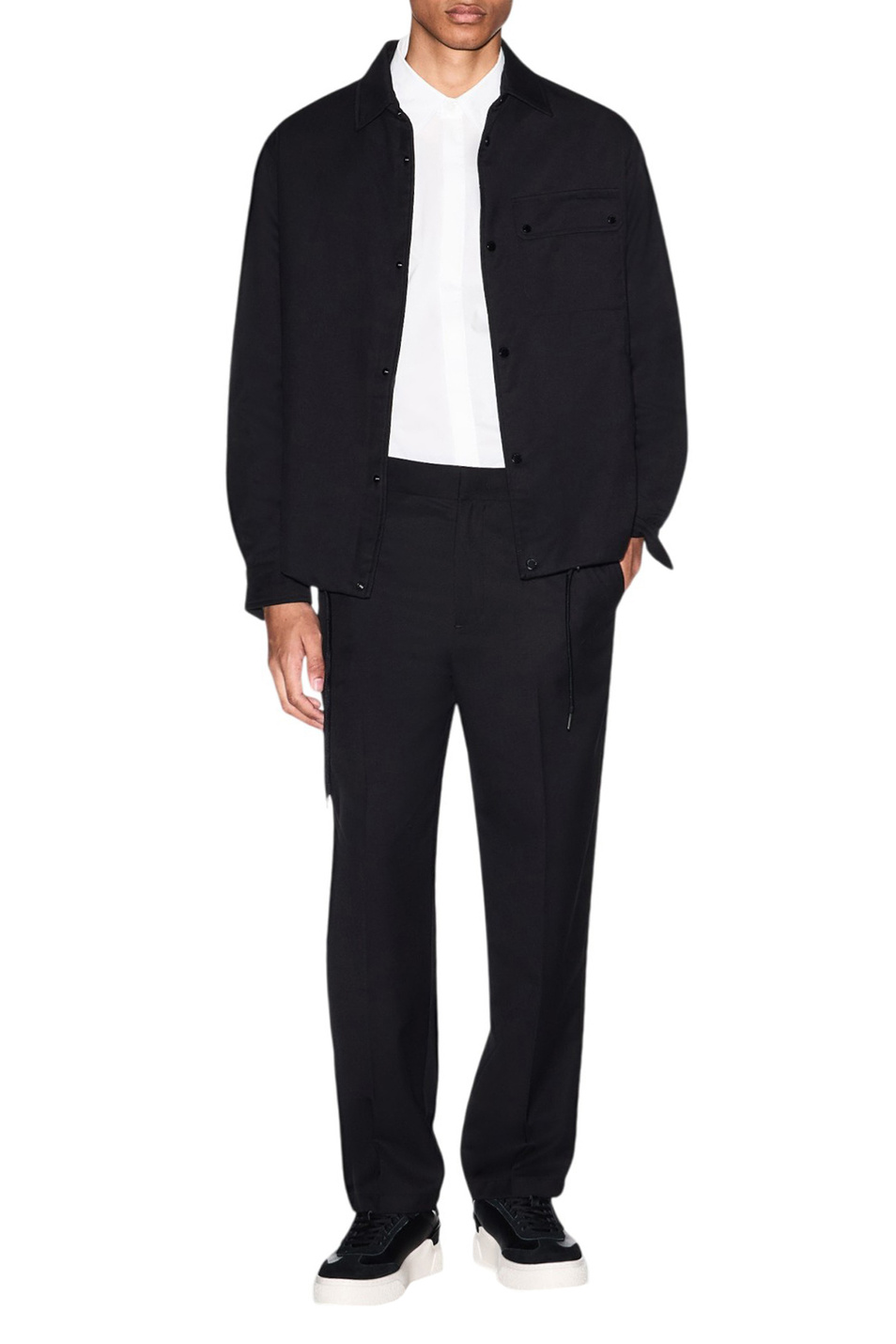 Мужской Armani Exchange Рубашка однотонная (цвет ), артикул XM002319-AF24533 | Фото 2