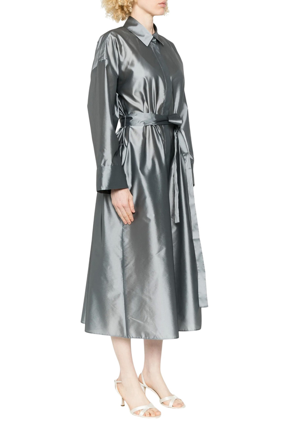 Женский Max Mara Платье ANNA из органзы (цвет ), артикул 2619221043 | Фото 3