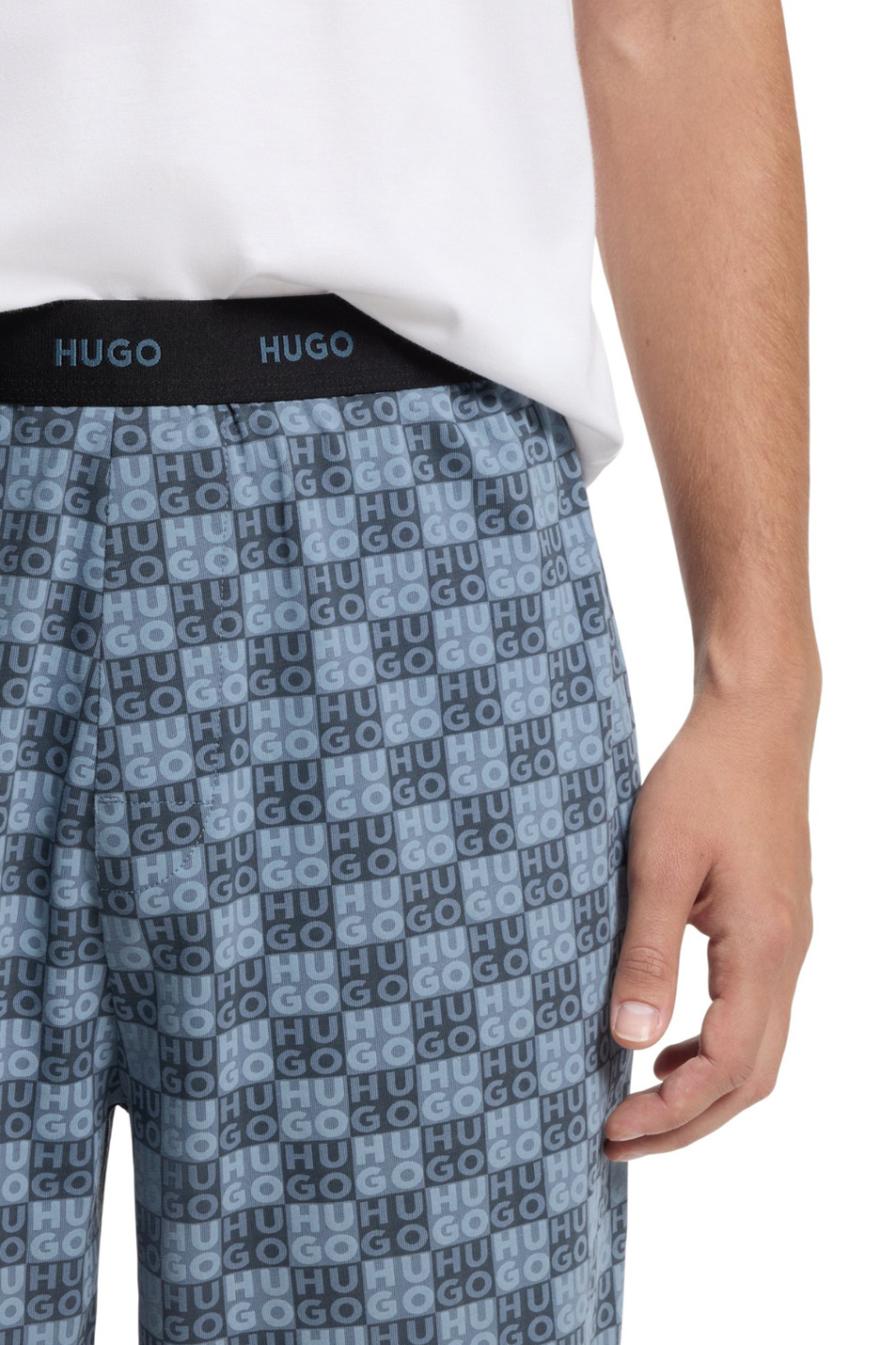 Мужской HUGO Брюки с принтом (цвет ), артикул 50556738 | Фото 5