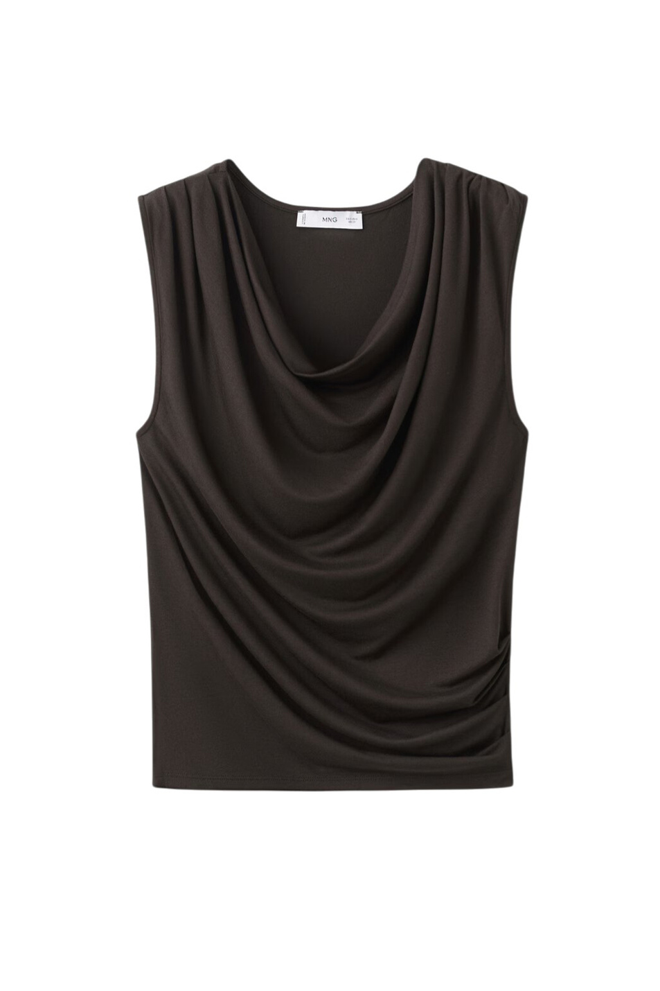 Женский Mango Топ NICE однотонный (цвет ), артикул 27045843 | Фото 1