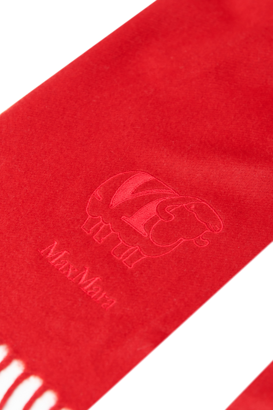 Женский Max Mara Шарф WSDAL70 с логотипом (цвет ), артикул 45463113 | Фото 3