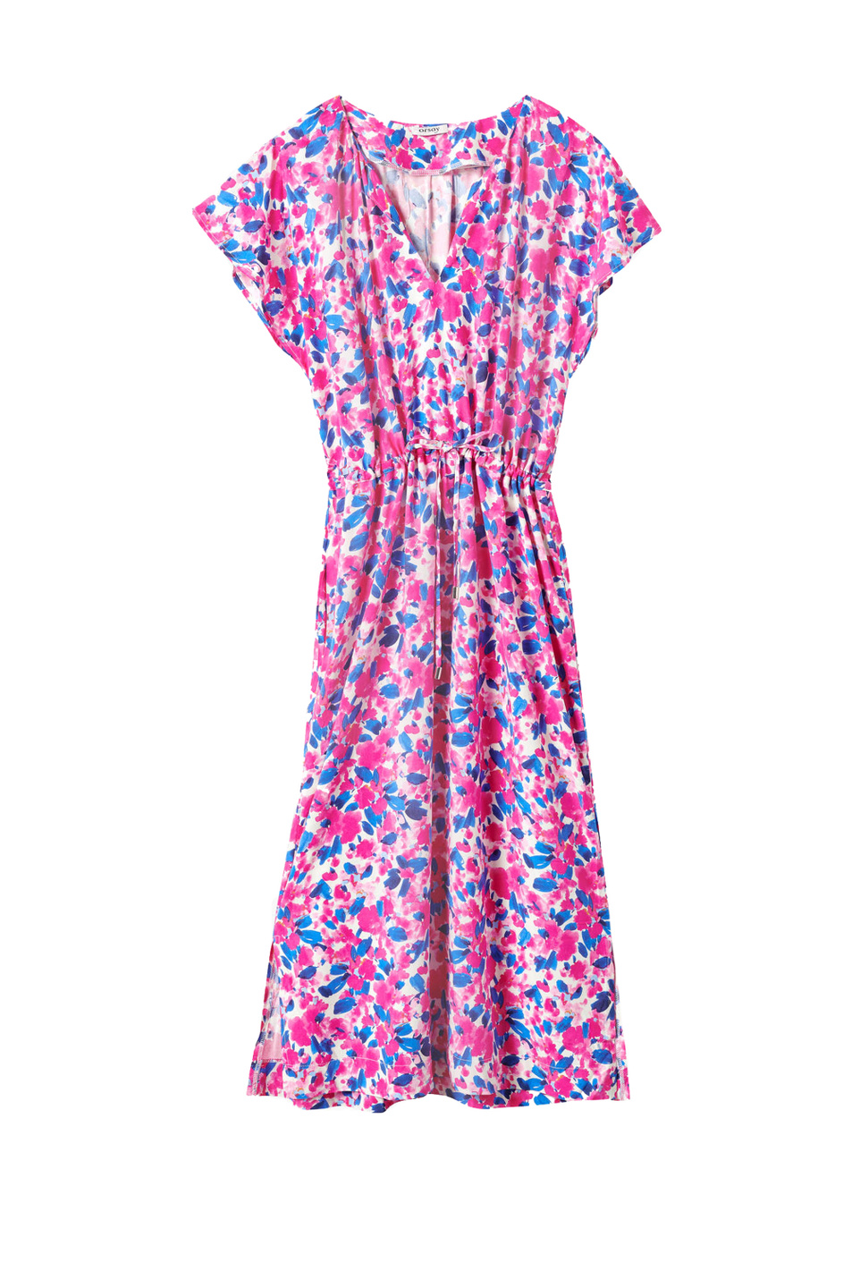 Orsay Платье с V-образным вырезом и цветочным узором (цвет ), артикул 442243 | Фото 1