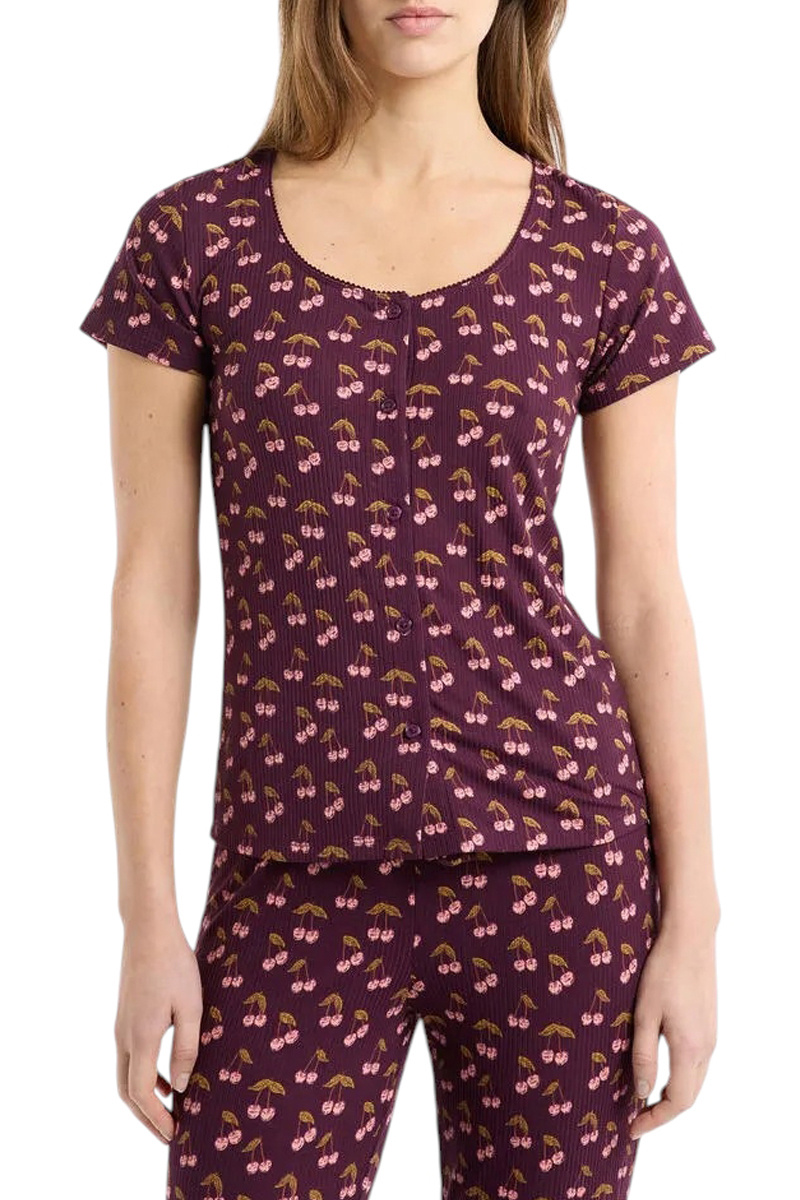 Женский Etam Пижамная рубашка MANAR с принтом (цвет ), артикул 6557033 | Фото 1