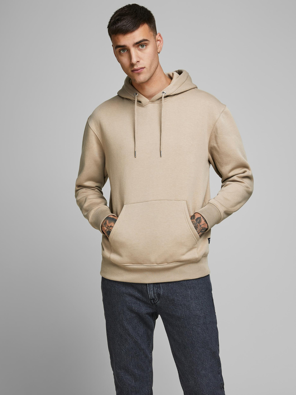 Мужской Jack & Jones Худи с капюшоном (цвет ), артикул 12161145 | Фото 4
