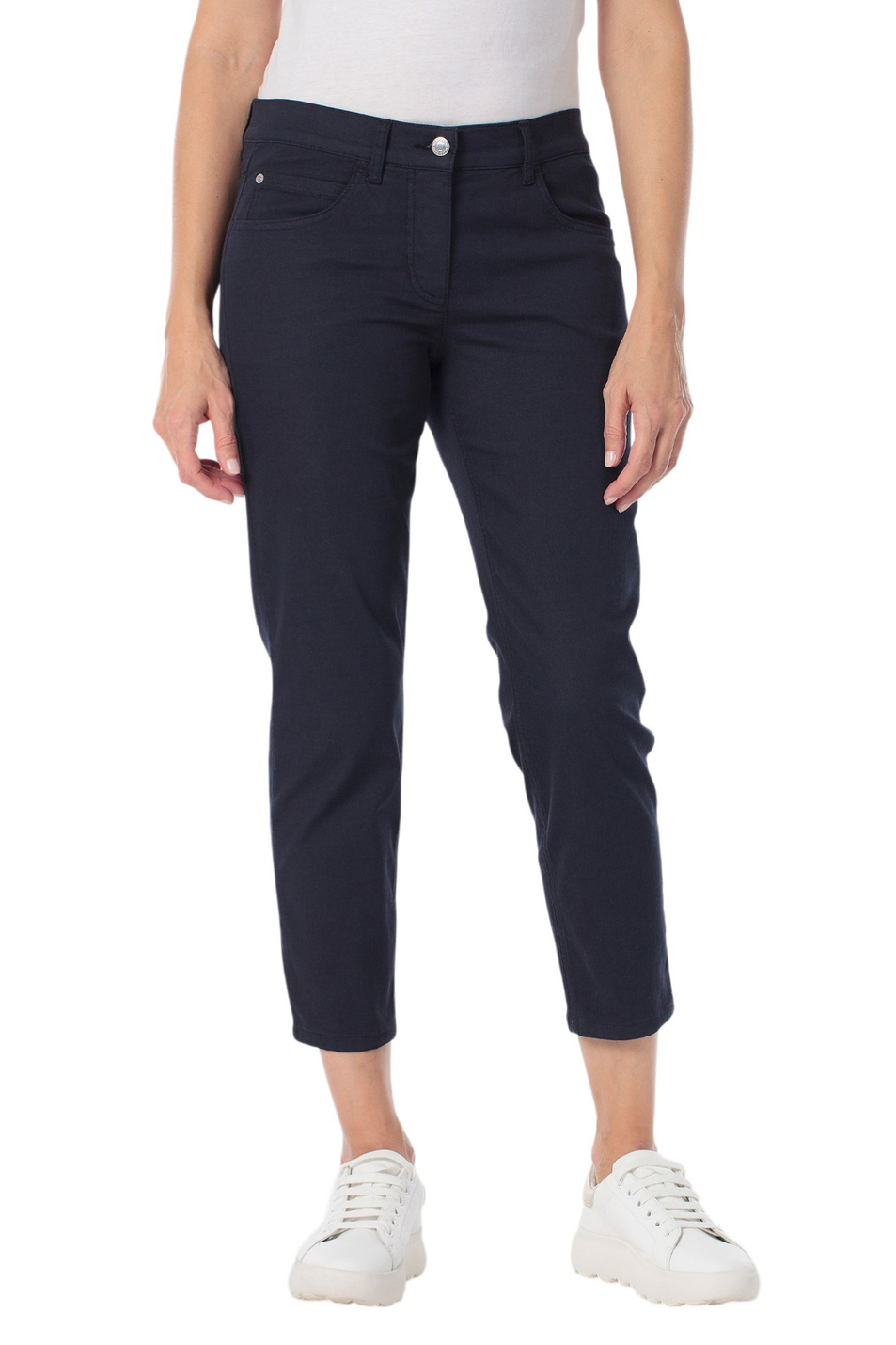 Женский Gerry Weber Брюки однотонные укороченные (цвет ), артикул N67149 | Фото 5
