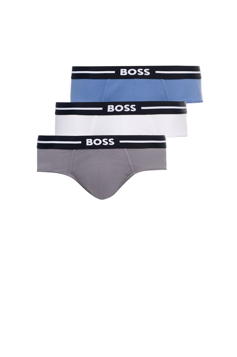 Мужской BOSS Трусы из эластичного хлопка в комплекте из 3 пар (цвет ), артикул 50489598 | Фото 1